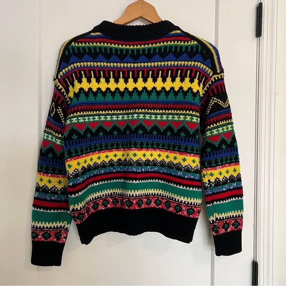 Polo Ralph Lauren Absract Fair Isle Sweater - Picture 5 of 6